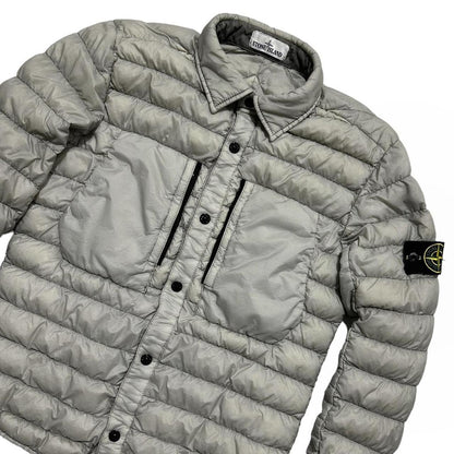 Stone Island Quilted Down Overshirt Jacket - Known Source