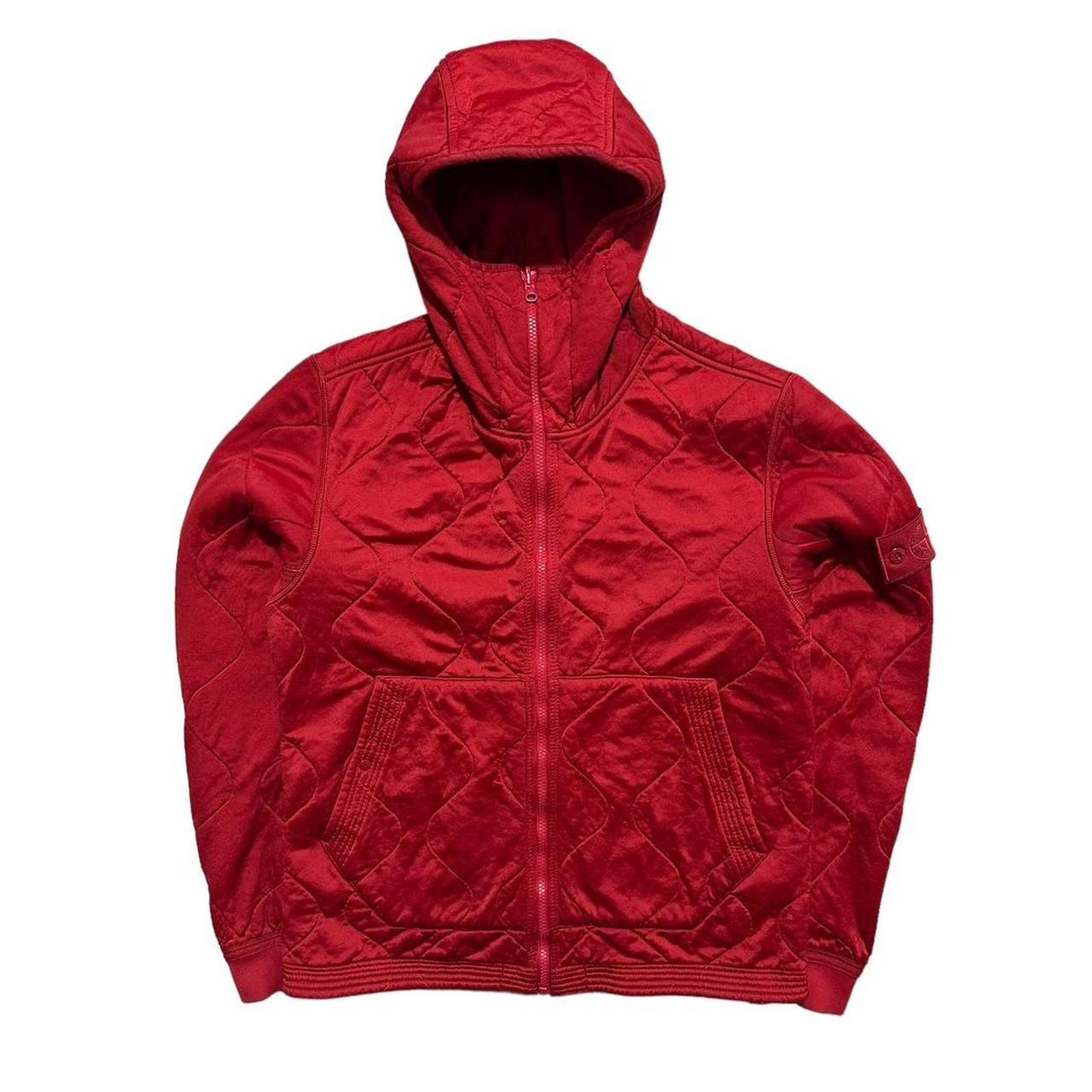 Stone Island Red Ghost Knit Jacket - Known Source