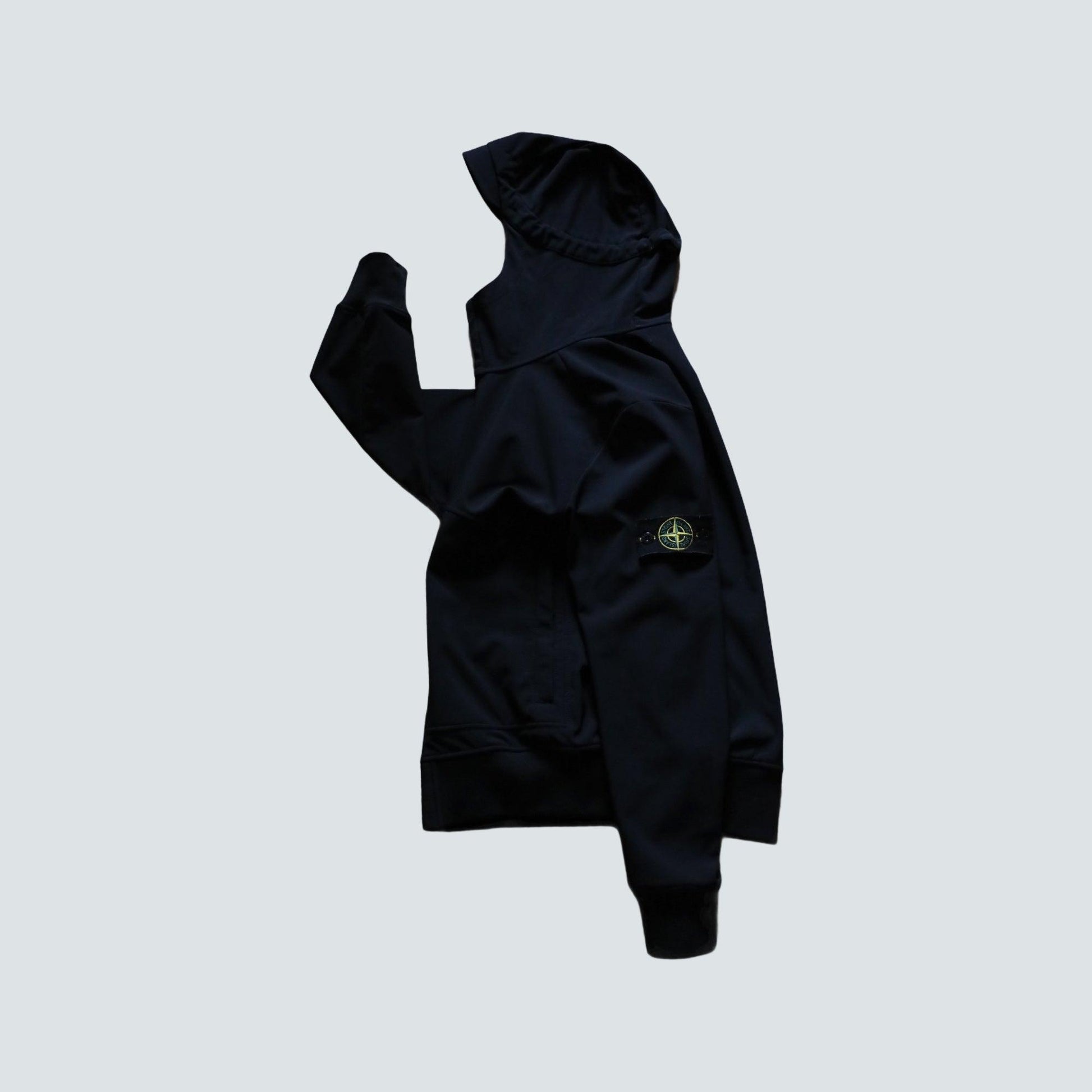 Stone island soft shell R jacket navy/black (S) - Known Source