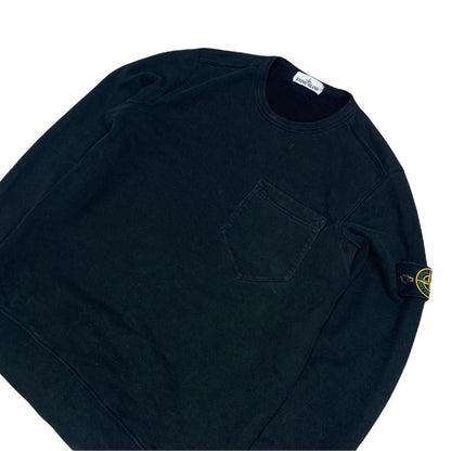 Stone Island Thick Pullover Jumper with Front Pocket - Known Source