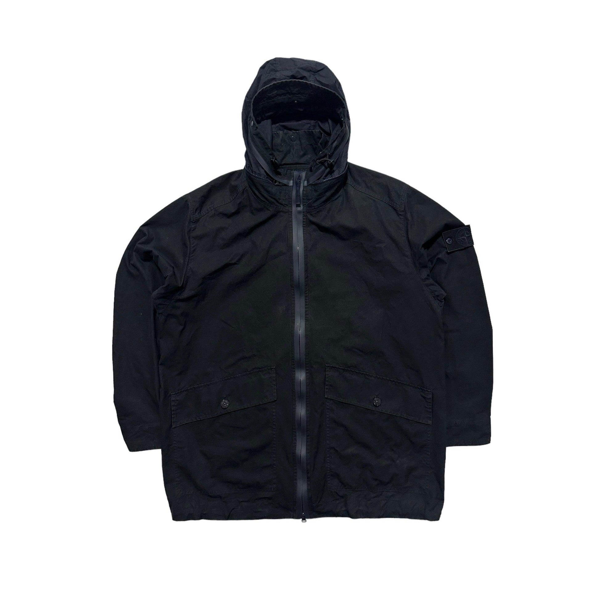 Stone Island Weatherproof Cotton Ghost Piece Parka Jacket with Packable Hood - Known Source