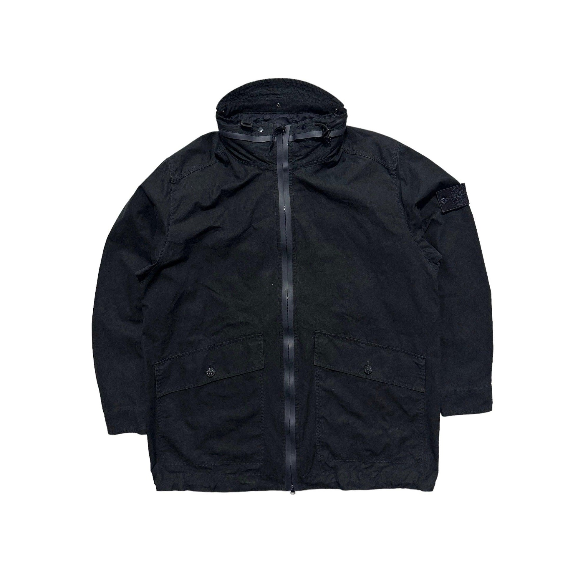 Stone Island Weatherproof Cotton Ghost Piece Parka Jacket with Packable Hood - Known Source