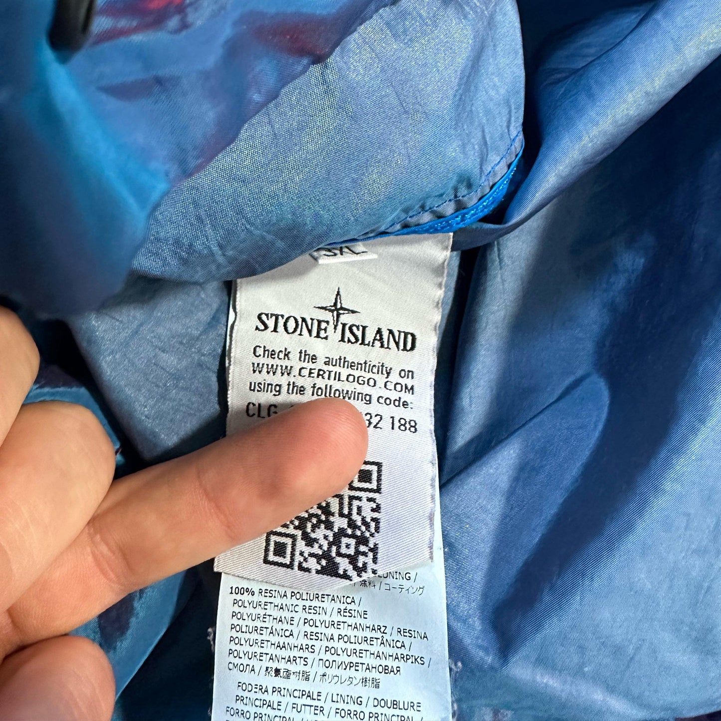 Stone Island Weft Nylon Metal Watro Shimmer Jacket - Known Source