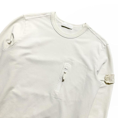 Stone Island White Ghost Crewneck - Known Source