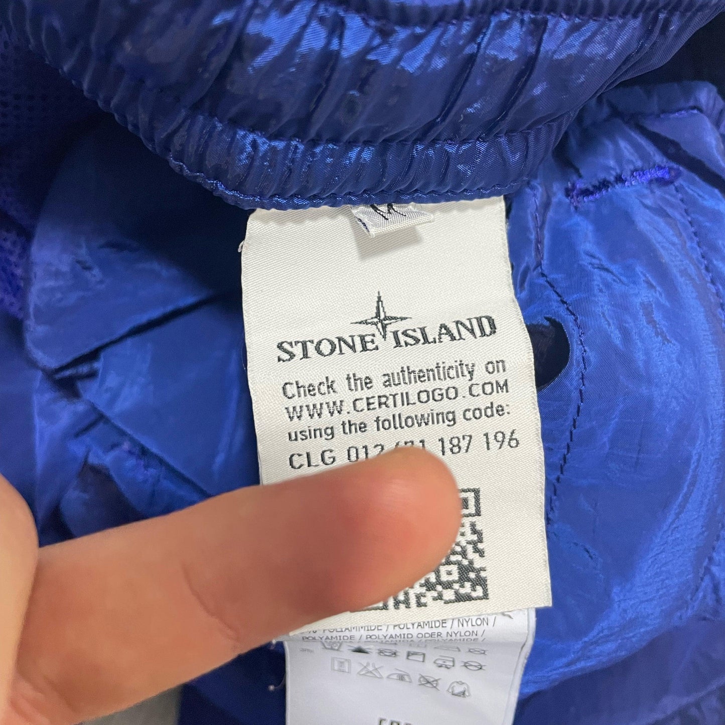 Stone Island x Supreme Side Logo Nylon Bottoms - Known Source