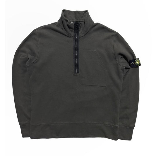 Stone Island Zip Down Pullover - Known Source