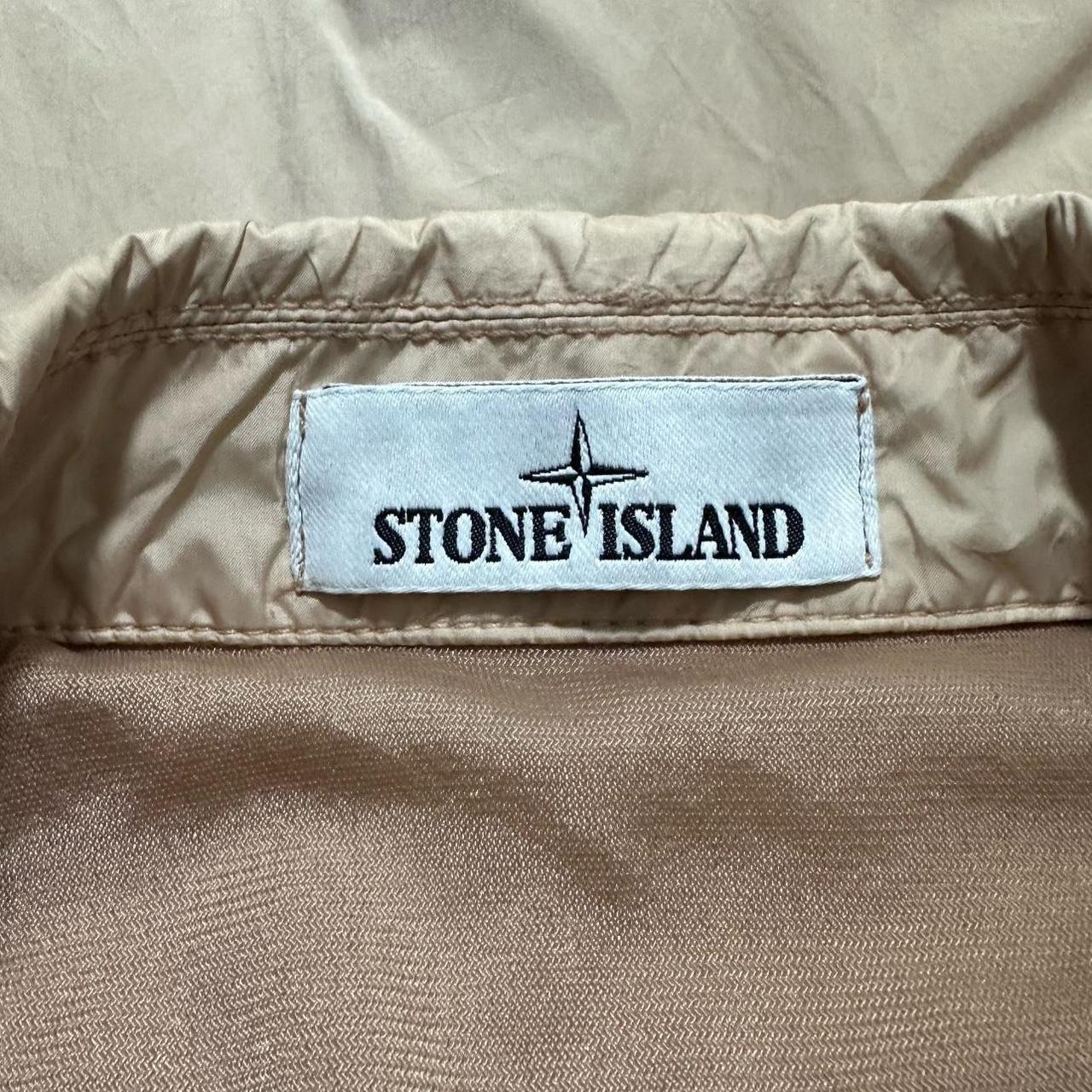 Stone Island Zip Up Nylon Overshirt - Known Source