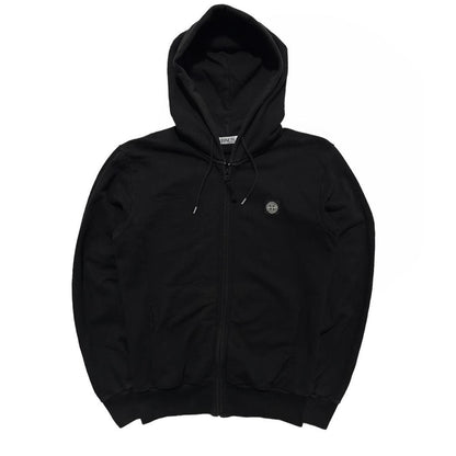 Stone Island Zip Up Side Patch Hoodie - Known Source