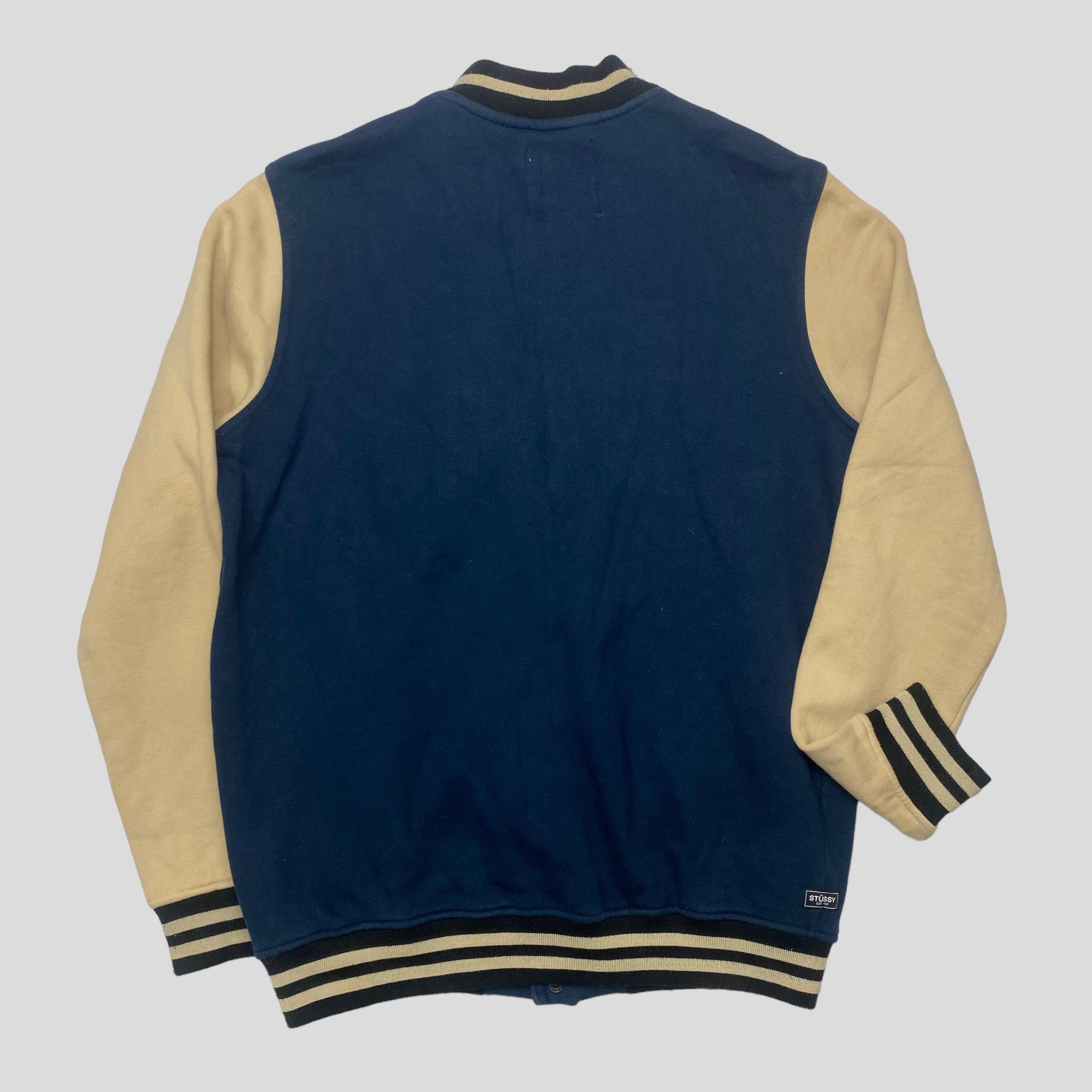 Stussy Cotton hotsell Chenille Logo Varsity Size MED NWT