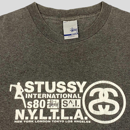 Stussy ‘01 S80 International T-shirt - M - Known Source
