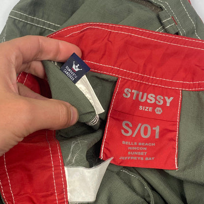 Stussy 2001 “Prada Sport” Rip Nylon Cargo Shorts - 30 - Known Source