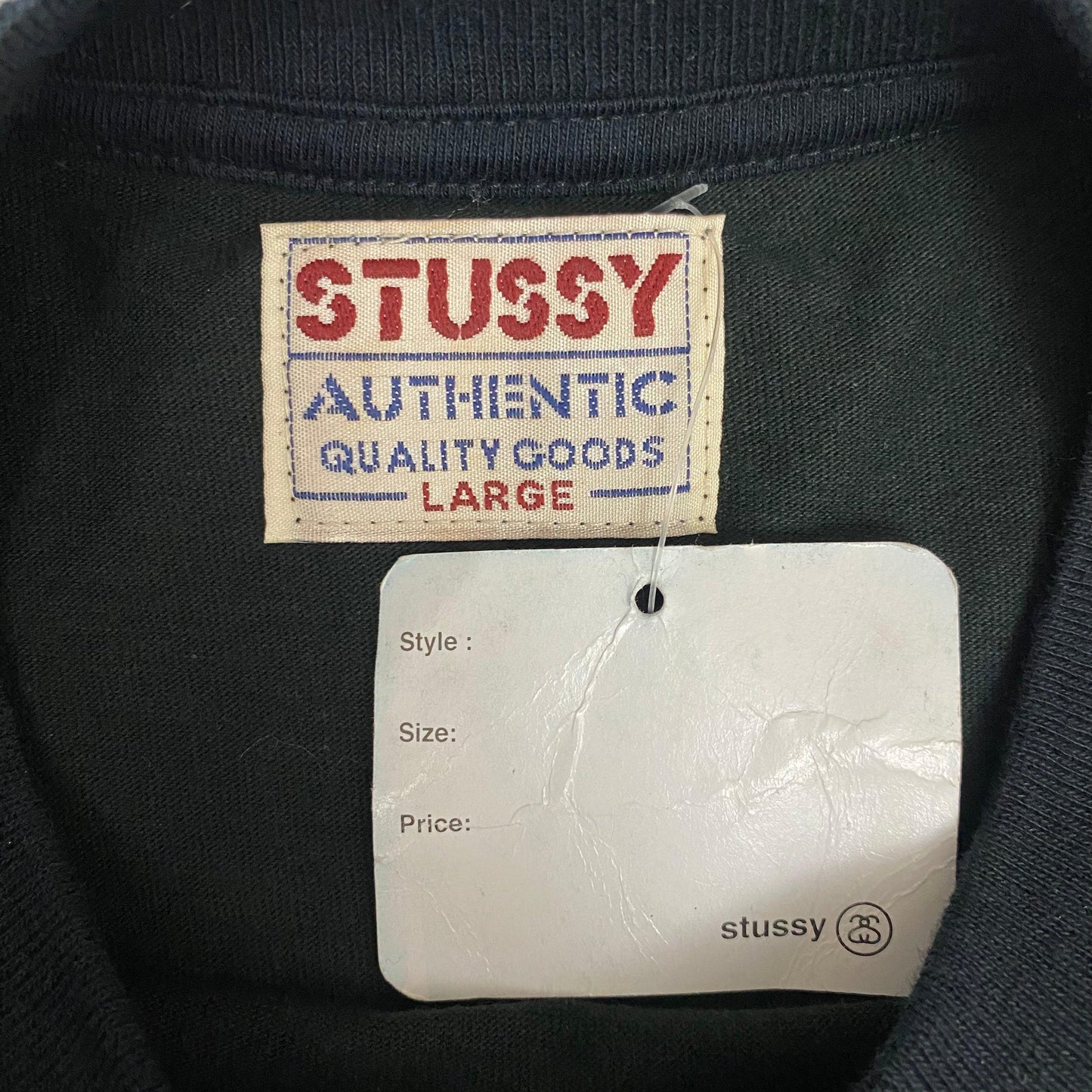 Stussy 90’s Authentic Goods DSWT LS - L - Known Source