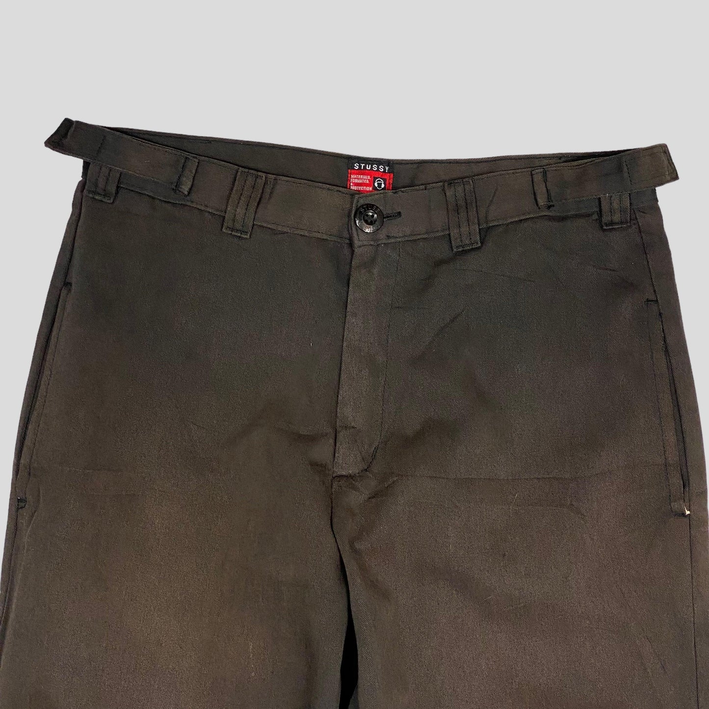 Stussy 90’s M.F.P Baggy Work Trousers - 32 - Known Source