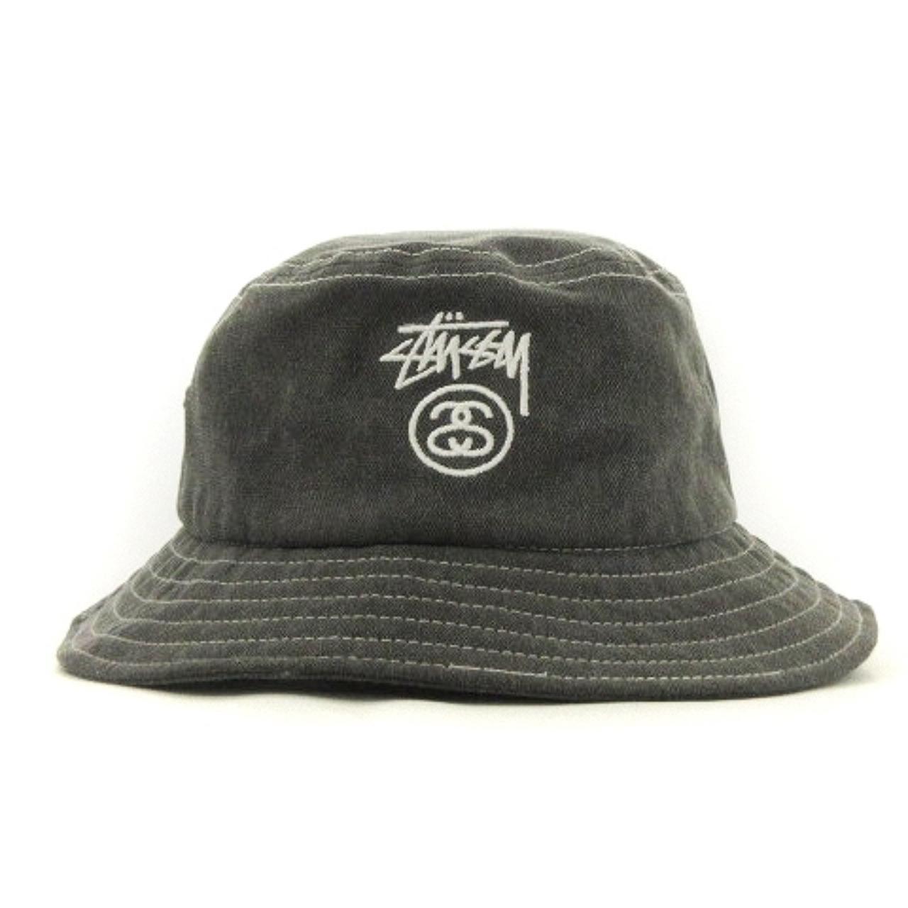 Stussy Black Bucket Hat - Known Source