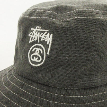 Stussy Black Bucket Hat - Known Source