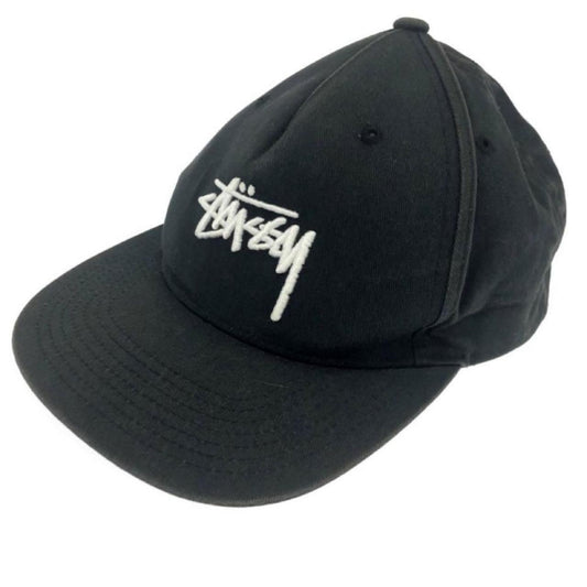 Stussy Black Logo Hat / Cap - Known Source