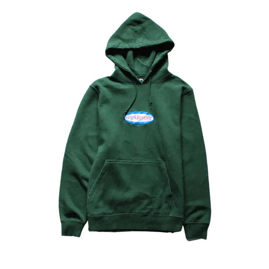 STUSSY CLASSIC CREST HOODY (S) - Known Source