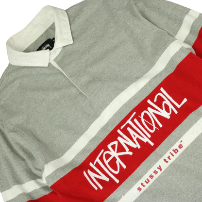 STUSSY INTERNATIONAL RUGBY SHIRT (M) - Known Source