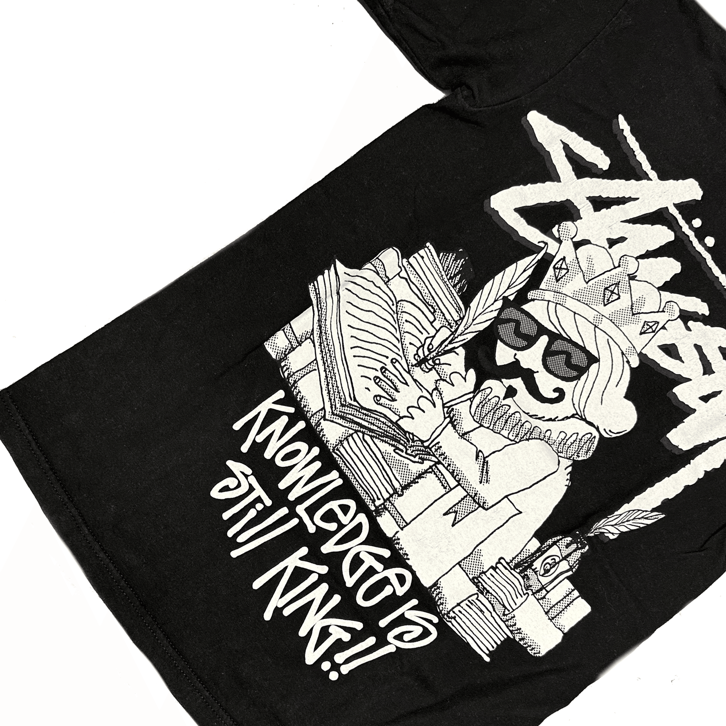 Stüssy ‘Knowledge Is Still King’ T-Shirt ( S ) - Known Source