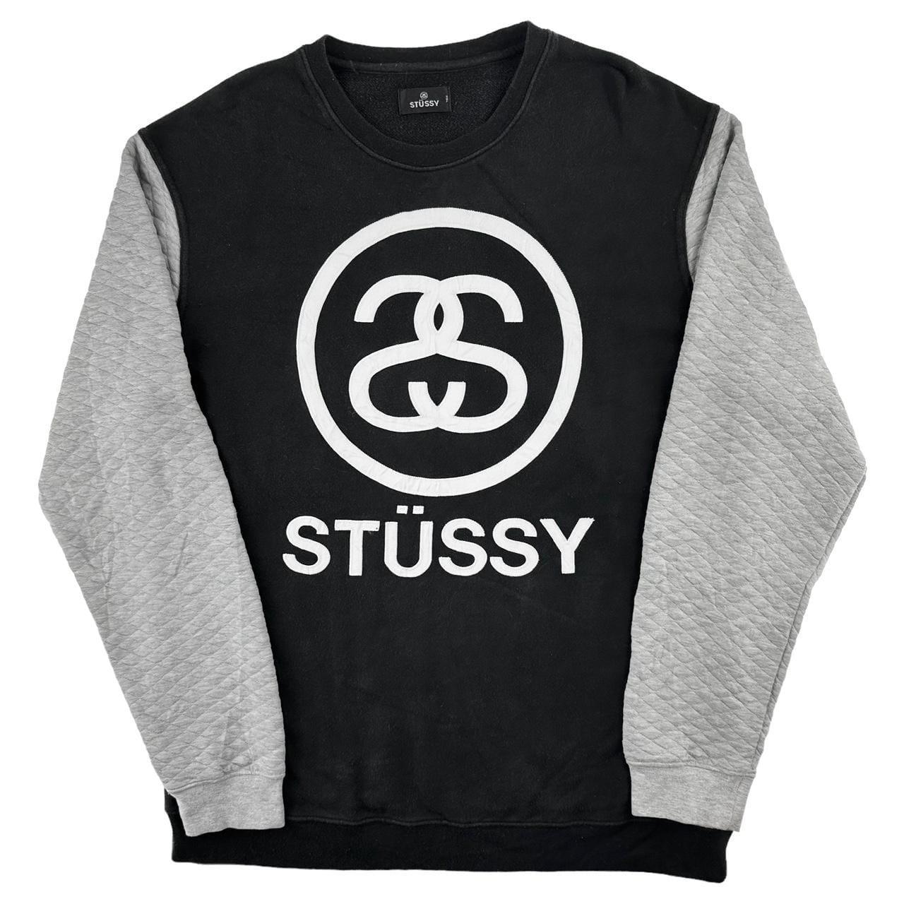 Stussy logo jumper sweatshirt size L - Known Source