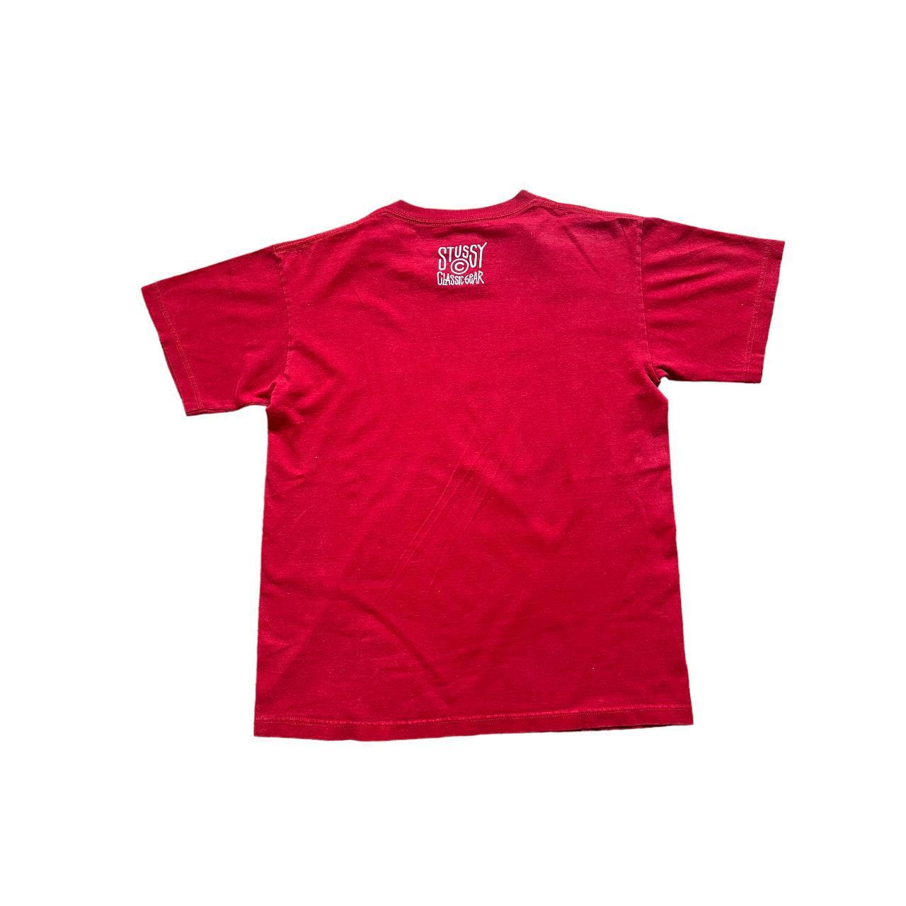 Stussy Logo red T-shirt - Known Source