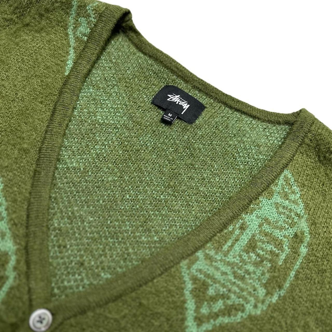 Stussy Mask Wool Cardigan - Known Source