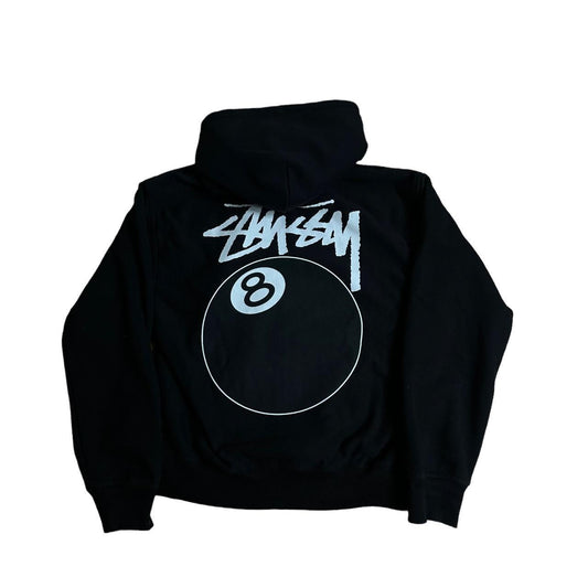 Stussy Men's 8 Ball Black Hoodie - Known Source