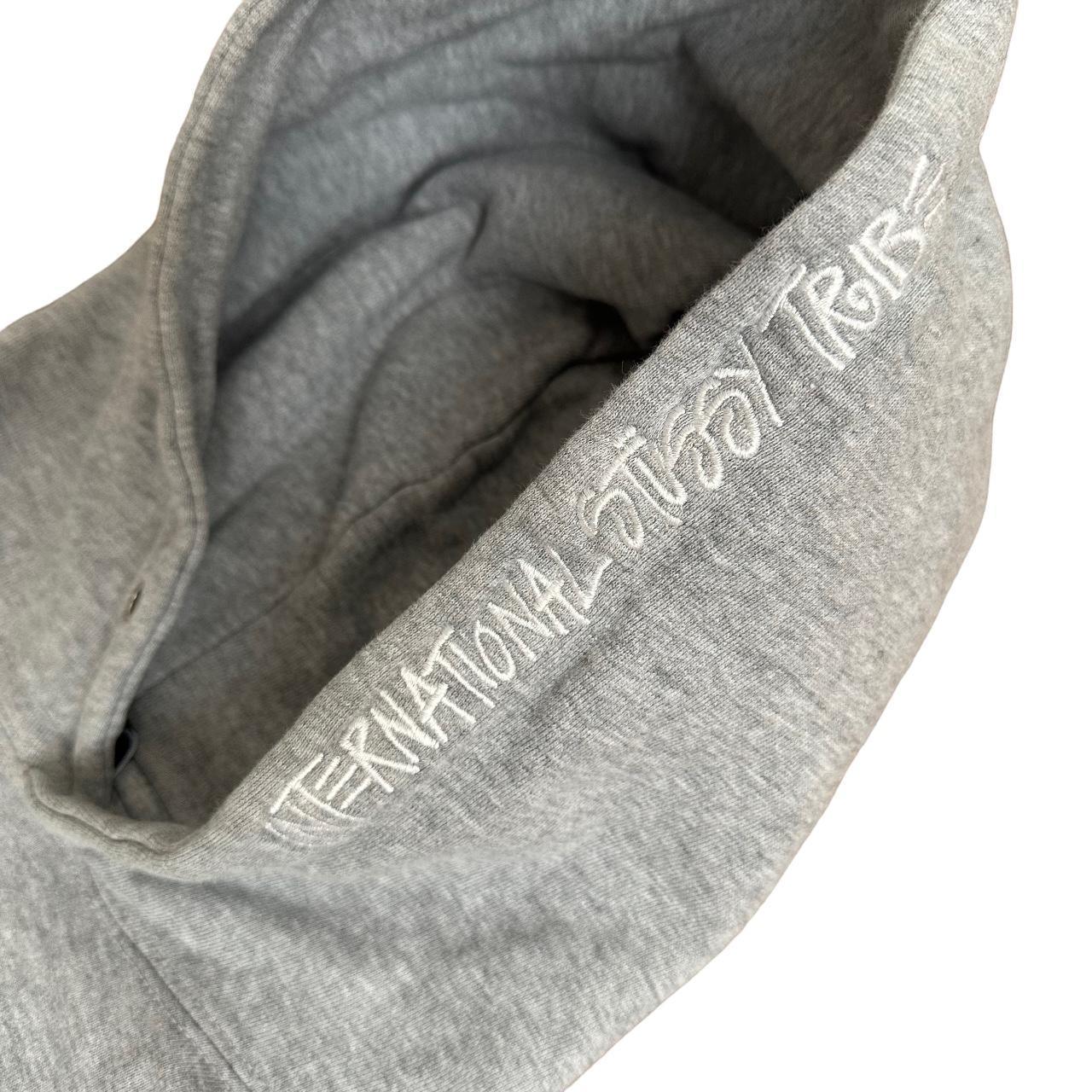 Stussy Men's Grey Pullover Hoodie - Known Source