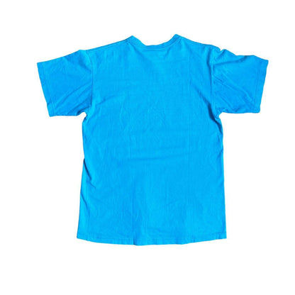 Stussy Men's Short Sleeve Comic T-shirt Blue - Known Source