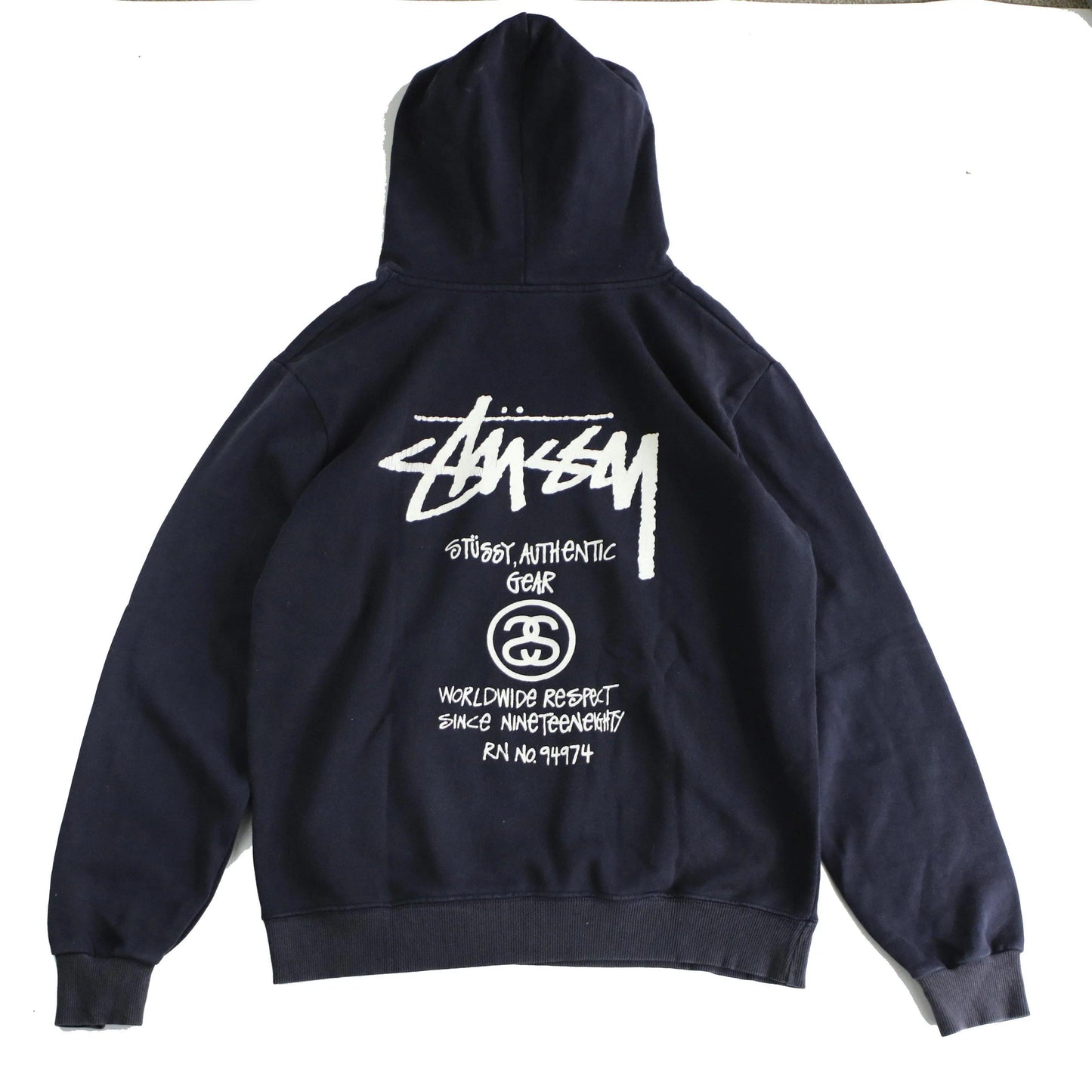 STUSSY POPOVER HOODY (L) - Known Source