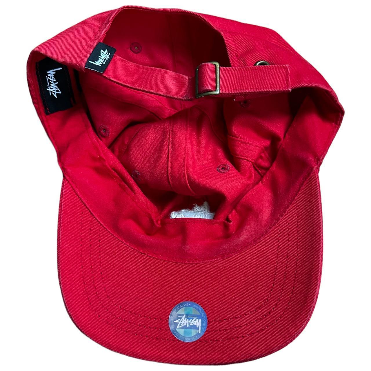 Stussy Red Logo Hat / Cap - Known Source