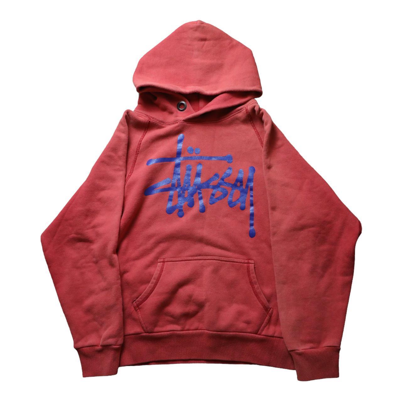 Stussy Red logo Hoodie - Known Source