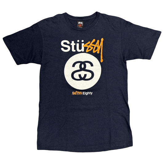 Stüssy Spellout T-Shirt In Navy ( M ) - Known Source