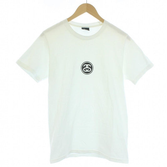 Stussy white Double S Logo T-shirt short sleeve - Known Source