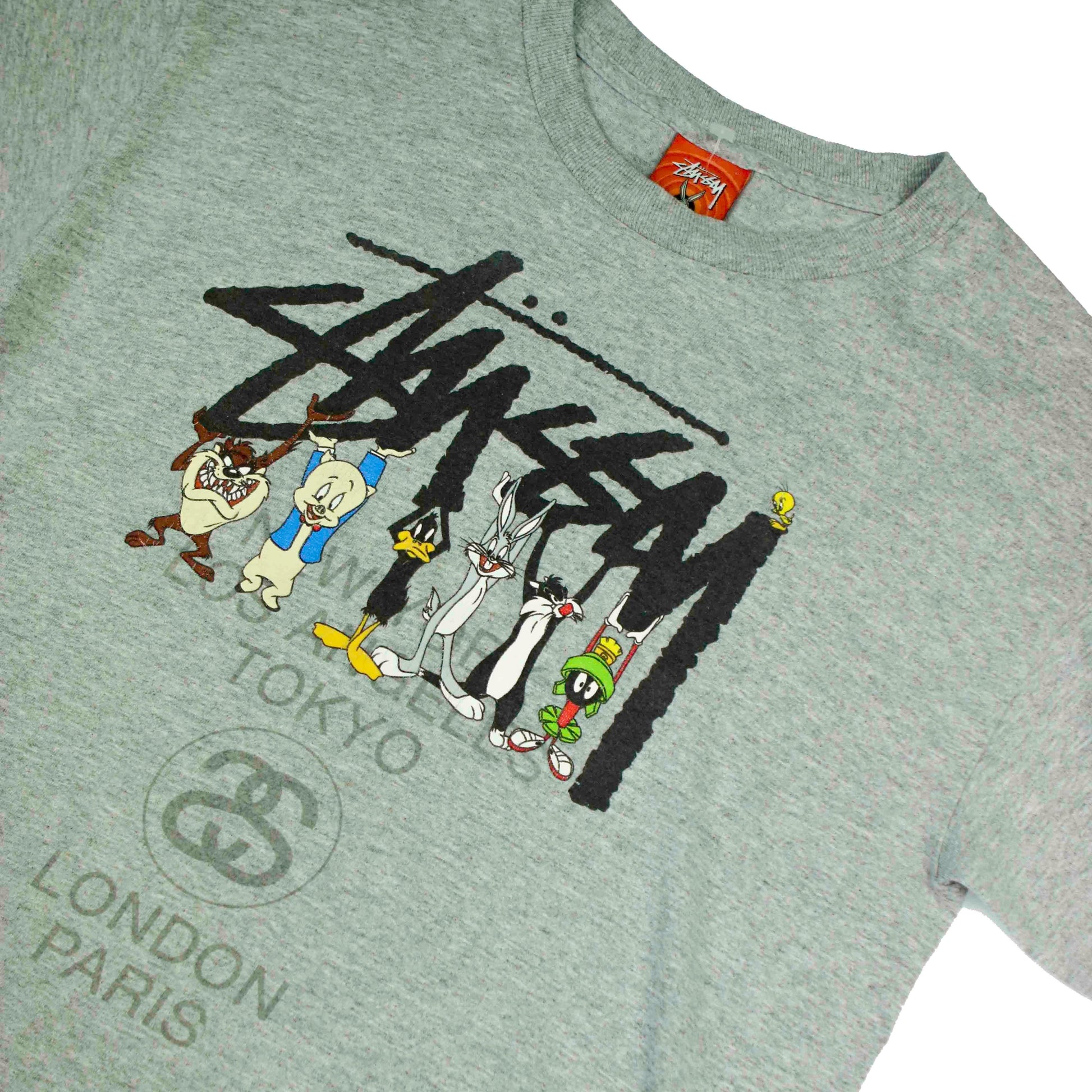 STUSSY X LOONEY TUNES TEE (S) - Known Source