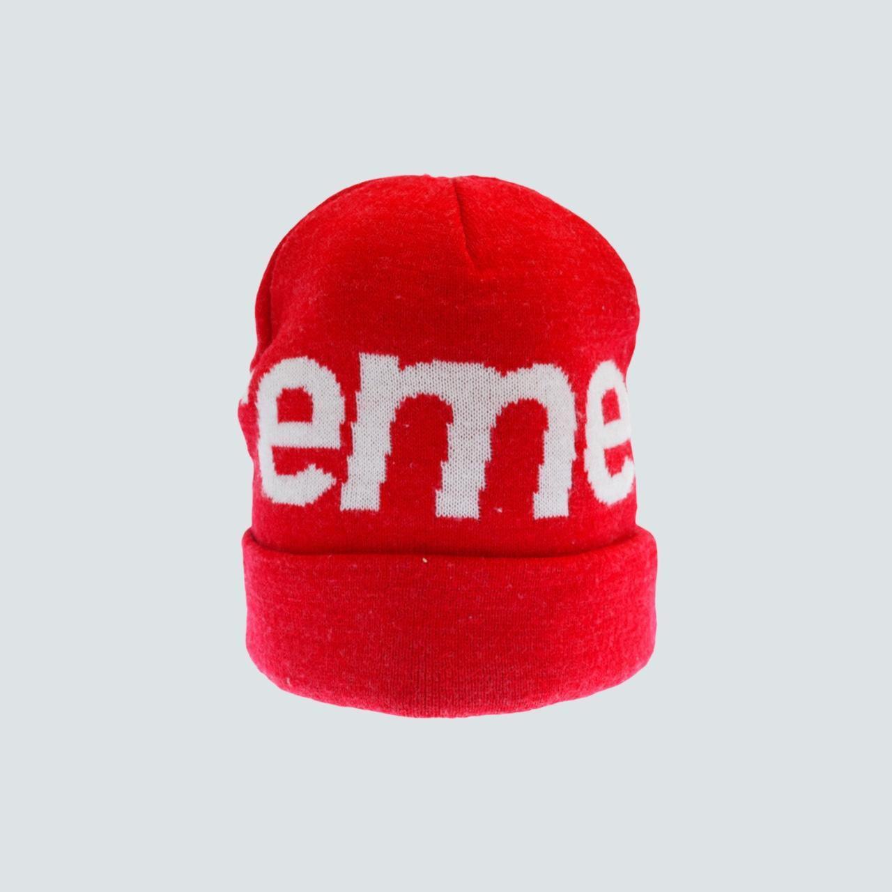SUPREME 19AW Big Logo Beanie Knit Hat - Known Source
