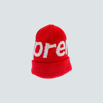 SUPREME 19AW Big Logo Beanie Knit Hat - Known Source