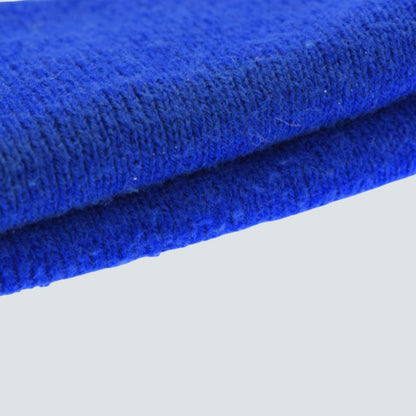 SUPREME Magenta Big Logo Beanie Knit Hat Blue - Known Source