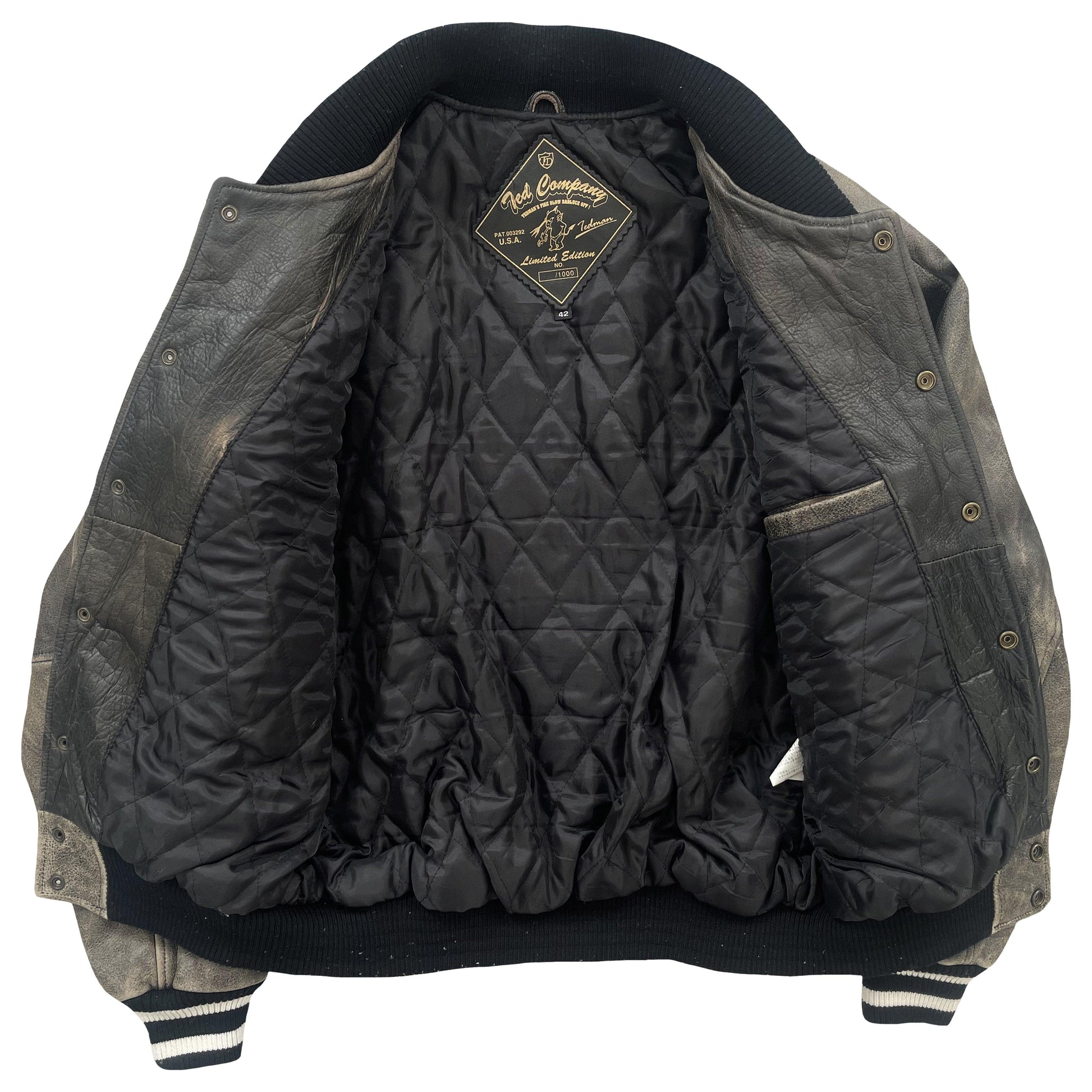Tedman's Leather Varsity Jacket - Known Source