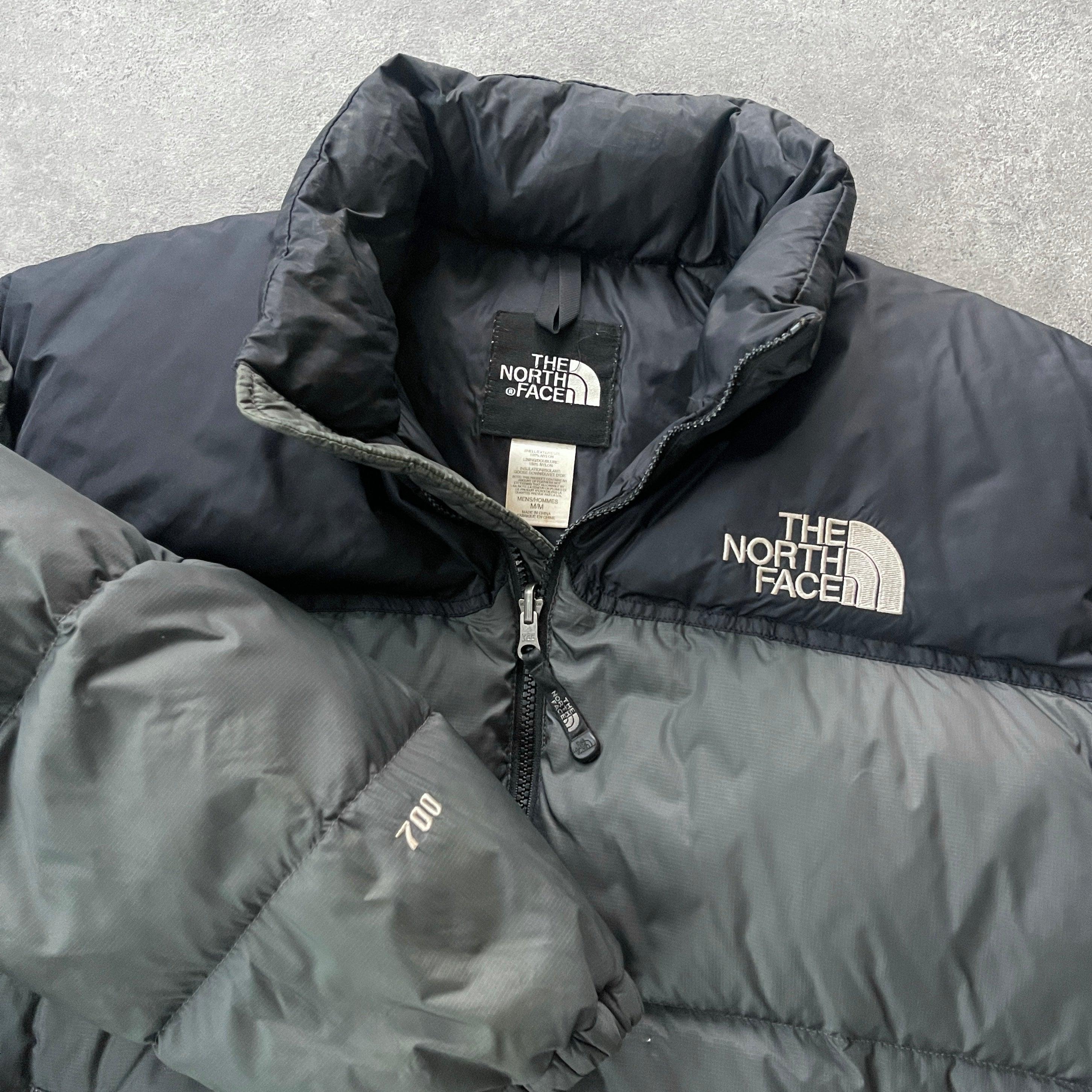 The hotsell North Face Brown hyvent Puffer Coat Goose Down Belted