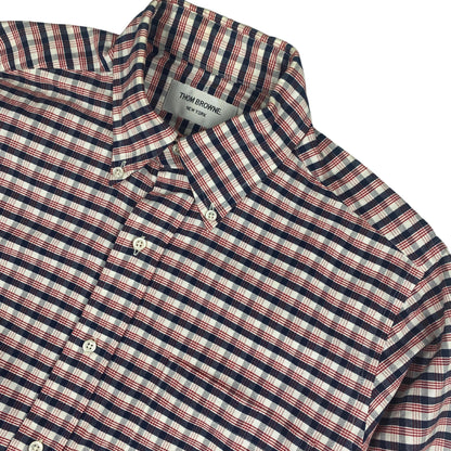 THOM BROWNE CHECK SHIRT (S) - Known Source