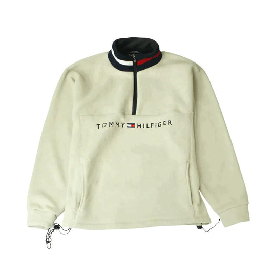 TOMMY HILFIGER SPELLOUT 1/4 ZIP (L) (L) - Known Source