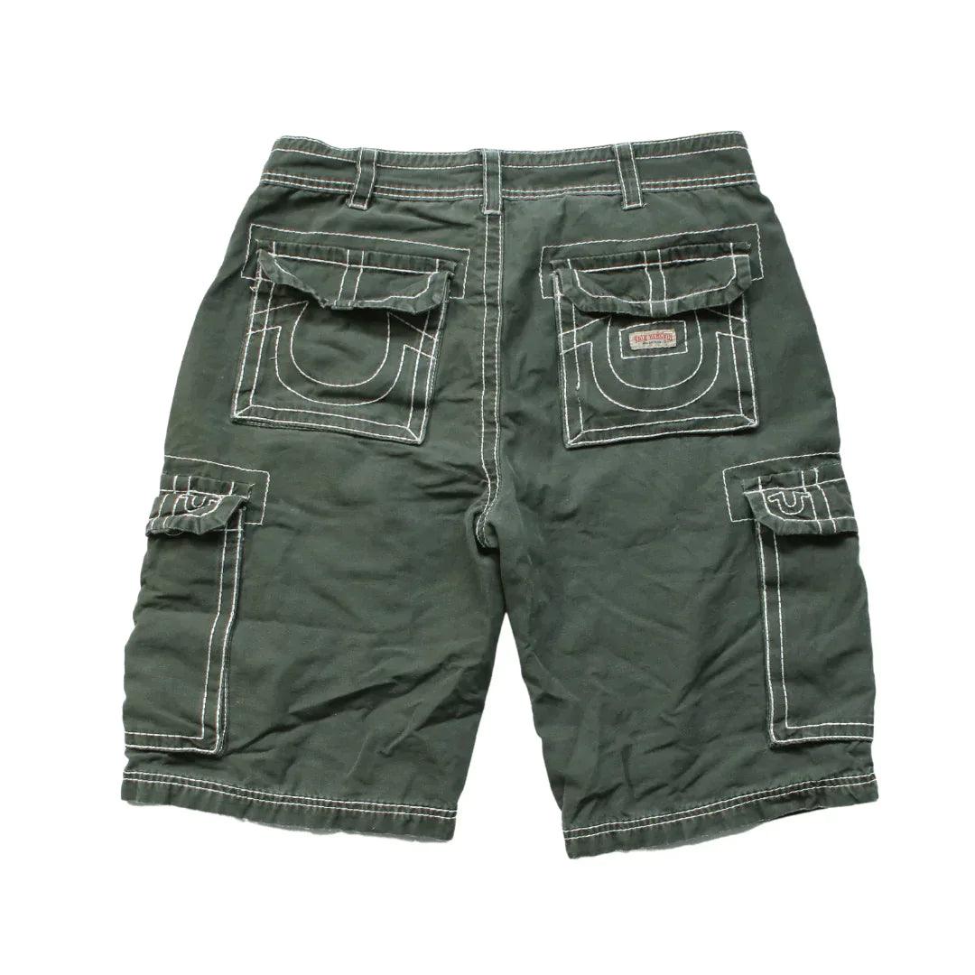 TRUE RELIGION CONTRAST SHORTS - Known Source
