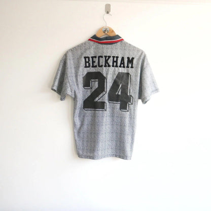 Umbro 1995-96 Manchester United David Beckham Away Shirt (XS) (S) - Known Source