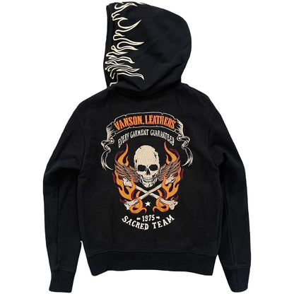 Vanson Flame Hoodie - Known Source