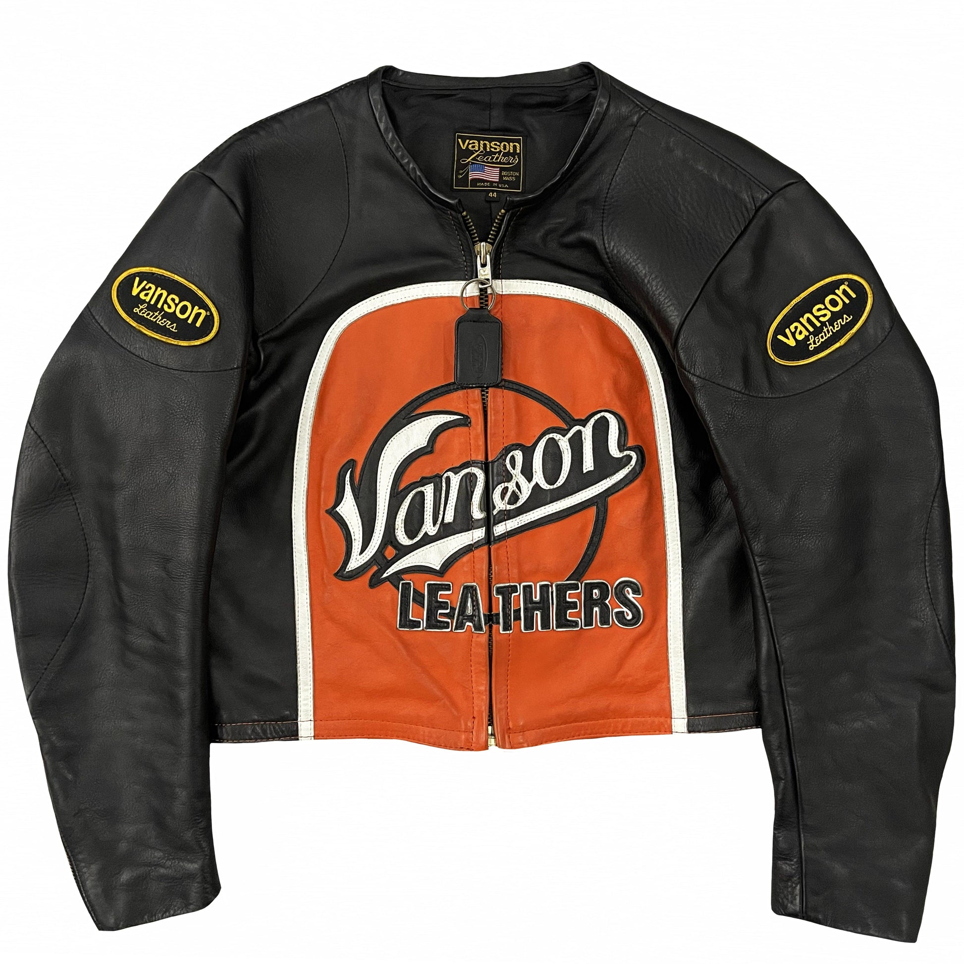 Vanson Leathers Bart Motorcycle Racer Jacket - Known Source