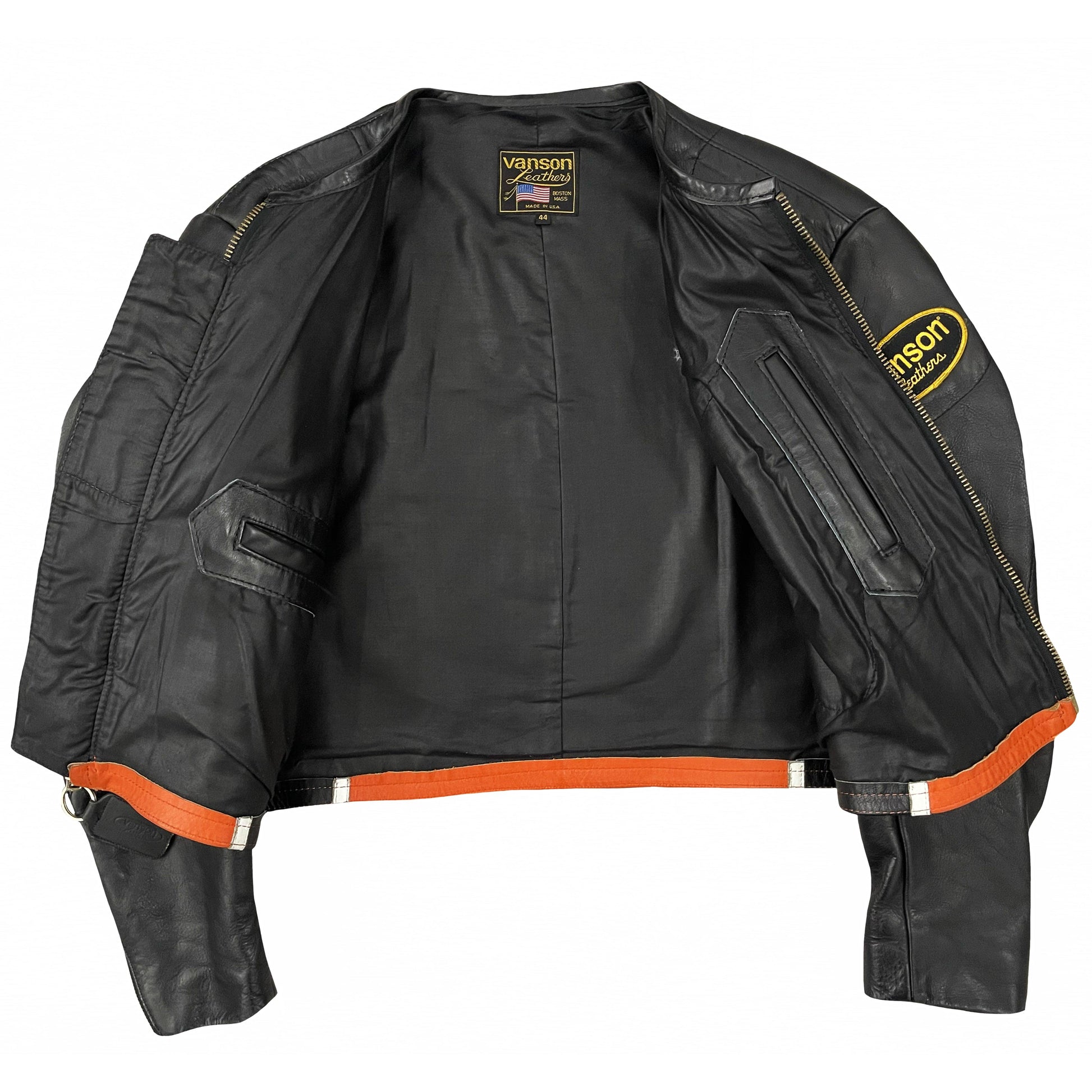 Vanson Leathers Bart Motorcycle Racer Jacket - Known Source