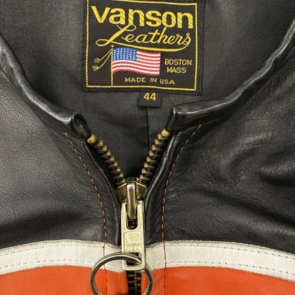 Vanson Leathers Bart Motorcycle Racer Jacket - Known Source