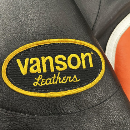 Vanson Leathers Bart Motorcycle Racer Jacket - Known Source