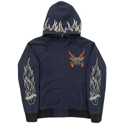 Vanson Leathers Flame Hoodie - Known Source